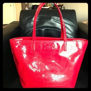 ❤️♠️KATE SPADE♠️❤️ ♠️Patent Leather Tote♠️